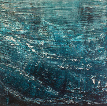 Œuvre contemporaine nommée « Réflection de l'eu / Water Reflection #15025 », Réalisée par KLARA