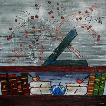 Œuvre contemporaine nommée « La colère du Samouraï », Réalisée par JEAN-MICHEL GARES