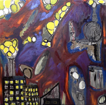 Œuvre contemporaine nommée « Tchouen », Réalisée par SARAH ARTIN'S