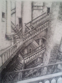 Escalier labyrynthe 1 Sur le site d’ARTactif