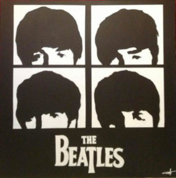 Œuvre contemporaine nommée « The Beatles », Réalisée par BRUNOCREM