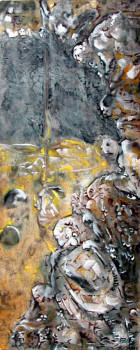 Œuvre contemporaine nommée « Et si au loin les dunes », Réalisée par PABLO LOPEZ