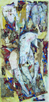 Œuvre contemporaine nommée « Figures du Désir », Réalisée par PABLO LOPEZ