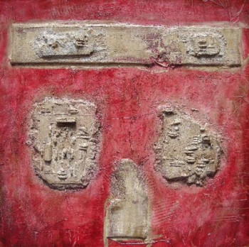 Œuvre contemporaine nommée « Soils and rocks I », Réalisée par MICHEL MARINUS