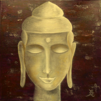 Œuvre contemporaine nommée « Bouddha de paix », Réalisée par CBC