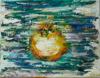 Œuvre contemporaine nommée « Boule de Sapin », Réalisée par STELLAPOLARE