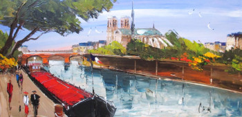 Œuvre contemporaine nommée « notre dame 2 », Réalisée par LOUIS MAGRE