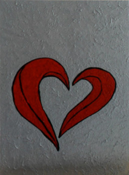 Œuvre contemporaine nommée « Offrir pour la St Valentin N° 5 », Réalisée par ANGELINO CAMPIGOTTO