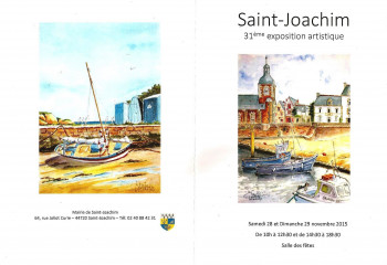 Œuvre contemporaine nommée « St-Joachim - 31e Expo 2015 : couverture catalogue exposants », Réalisée par DANIEL HUARD