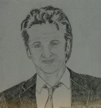 Œuvre contemporaine nommée « Sean Penn », Réalisée par ANGELINO CAMPIGOTTO