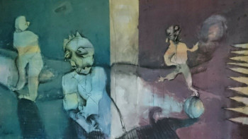 Œuvre contemporaine nommée « Rêve », Réalisée par ZAKARIA MOUSTARI