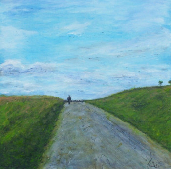 Œuvre contemporaine nommée « Le chemin, IdF », Réalisée par NADIA VIGUIER