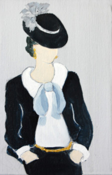 femme au chapeau Sur le site d’ARTactif