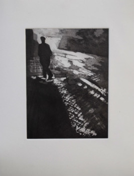 Œuvre contemporaine nommée « Promeneur solitaire », Réalisée par ANNE SAUMONT