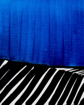 Œuvre contemporaine nommée « Blue », Réalisée par LAURENT KOLLER