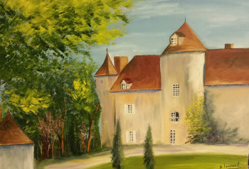 Œuvre contemporaine nommée « Le manoir », Réalisée par SEBASTIEN LAURENT