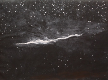 Œuvre contemporaine nommée « la tranquilité de l'exosphère », Réalisée par MARIA COUTINHO / MARIA C.