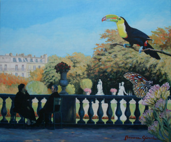 Paris, jardin du Luxembourg exotique 1 Sur le site d’ARTactif