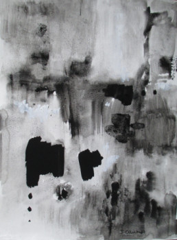 Œuvre contemporaine nommée « En noir et blanc 4 2 », Réalisée par J. CAUMES