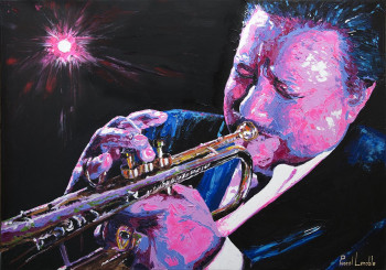 Œuvre contemporaine nommée « Arturo Sandoval », Réalisée par PASCAL LENOBLE