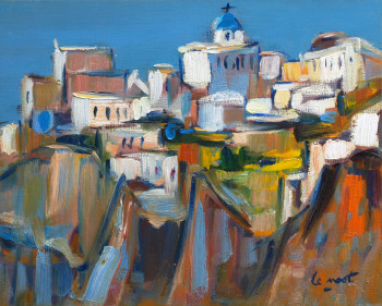 Oia à Santorin Sur le site d’ARTactif