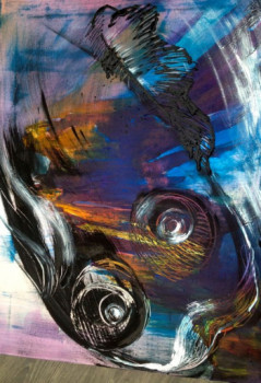 Œuvre contemporaine nommée « Monstre gentil », Réalisée par NADINEGAUTHIER