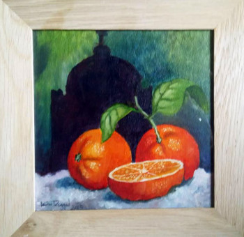 Œuvre contemporaine nommée « orange du bled. », Réalisée par LAMINE REGGAD