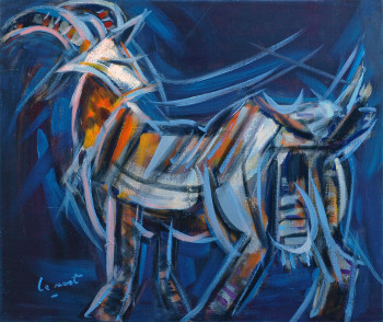 La chèvre bleue Sur le site d’ARTactif