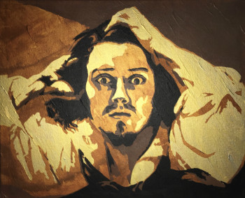 Œuvre contemporaine nommée « Gustave Courbet dit Le Désespéré », Réalisée par STARD