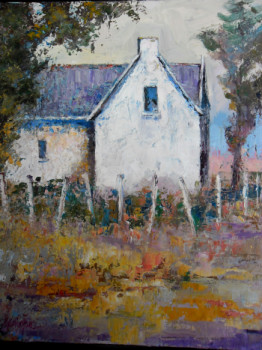 Œuvre contemporaine nommée « petite maison bretonne », Réalisée par ALAIN COJAN