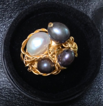 Nested Pearls/Nid aux perles Sur le site d’ARTactif