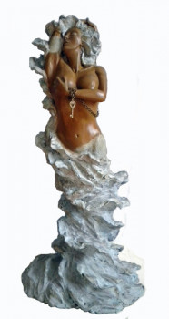Œuvre contemporaine nommée « Kalypso », Réalisée par SYLVIANE BERNARDINI