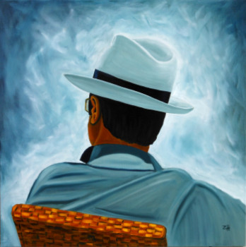 Œuvre contemporaine nommée « Chapeau / Hat / Cappello 9 », Réalisée par JEAN-FRANçOIS ZANETTE