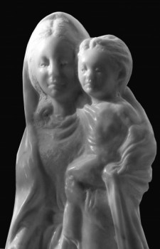 Œuvre contemporaine nommée « Vierge à l'Enfant », Réalisée par JEAN-ETIENNE MICHEL