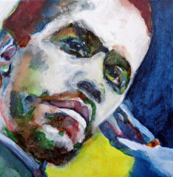 Œuvre contemporaine nommée « Malcolm X.. », Réalisée par ROSEMAY