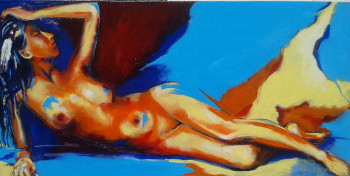 Œuvre contemporaine nommée « La nueva Pocahontas desnuda », Réalisée par PHILOU