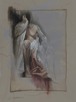 Œuvre contemporaine nommée « Caligula », Réalisée par FRéDéRIC MARTIN
