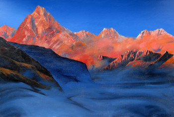Œuvre contemporaine nommée « Nepal », Réalisée par GRACHOV VALERIY