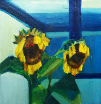 Œuvre contemporaine nommée « Tournesols », Réalisée par KAMILLASLADOWSKA1