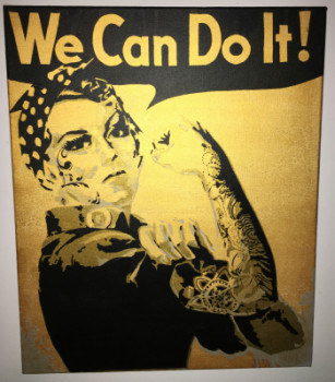 Œuvre contemporaine nommée « We Can Do It !! », Réalisée par STARD