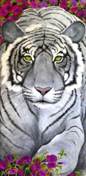 Œuvre contemporaine nommée « Le tigre », Réalisée par NICOLE DESDOUET