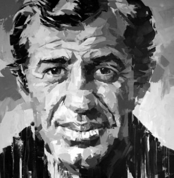 Œuvre contemporaine nommée « Belmondo n°2 », Réalisée par ANNA PRASOLOVA