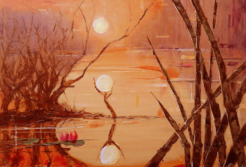 Œuvre contemporaine nommée « 1.2.3.soleil », Réalisée par JEAN MARIE SCHROETTER