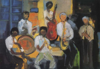 Œuvre contemporaine nommée « Preservation Hall », Réalisée par PIERRE MALRIEUX