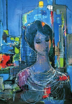 Œuvre contemporaine nommée « Le collier », Réalisée par PIERRE MALRIEUX