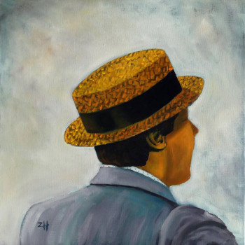 Œuvre contemporaine nommée « Chapeau / Hat / Cappello 22 », Réalisée par JEAN-FRANçOIS ZANETTE