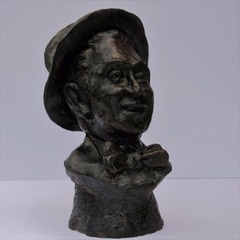 Buste de Charles Trenet Sur le site d’ARTactif