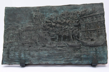 Bas relief  - place de la Marine à Agde Sur le site d’ARTactif