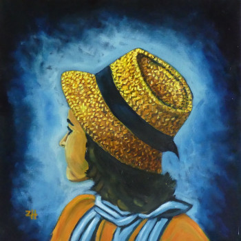 Œuvre contemporaine nommée « Chapeau / Hat / Cappello 26 », Réalisée par JEAN-FRANçOIS ZANETTE
