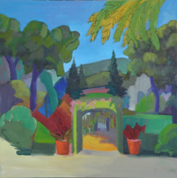Œuvre contemporaine nommée « Vista del jardin », Réalisée par PHILIPPE LE MONIES DE SAGAZAN